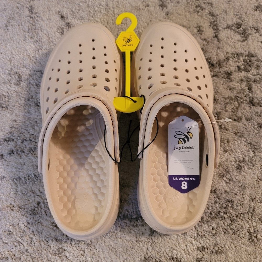 Joybees Unisex Active Clog Sandals, Frappe (Size: Women-8 ; Men-6)